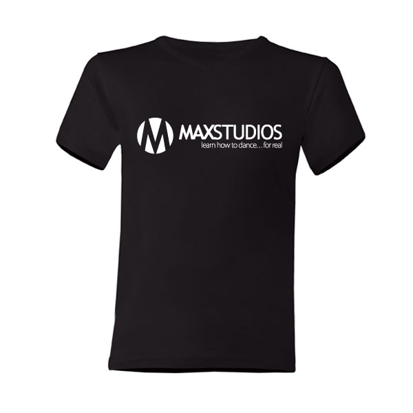 MaxStudios T-Shirt Zwart